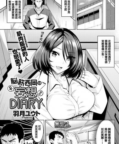 [羽月ユウト]脳筋西岡の妄想DIARY(COMIC快楽天ビースト 2017年4月號)