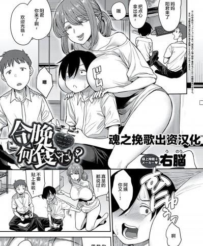 [魂之挽歌出资汉化] [右脳] 今晩何食べたい？ (Comic G-Es 01) [中国翻訳]