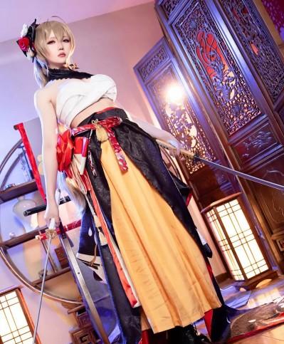 Hoshilily (星之迟迟) cosplay Jean Bart – Azur Lane