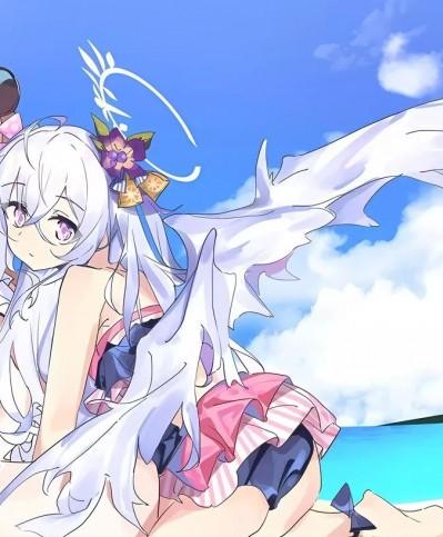 (C102) [ころころサイコロ (ちょこだいす)] 夏空青く (ブルーアーカイブ)